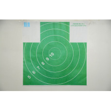 Мишень Remington №4 (грудная) зеленая 500х500 Россия 157479