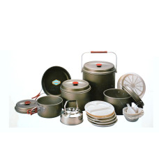 Набор посуды туристический VKK-SH12 (11-12 персон) KOVEA Корея