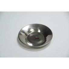 Тарелка стандартная 18 см (нерж.сталь) Индия